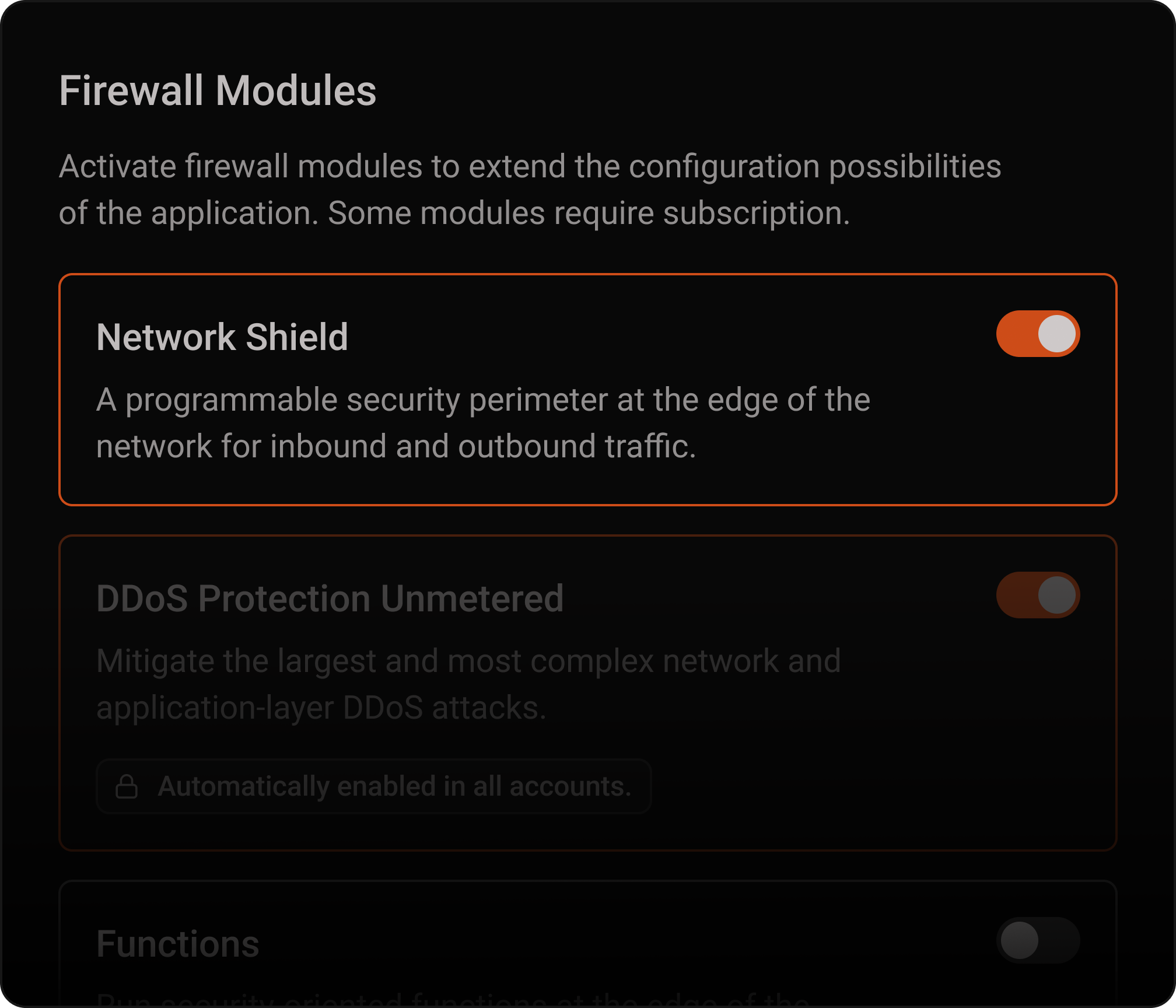 Configuração de Network List mostrando criação de blocklist baseada em IP/CIDR, ASN e país