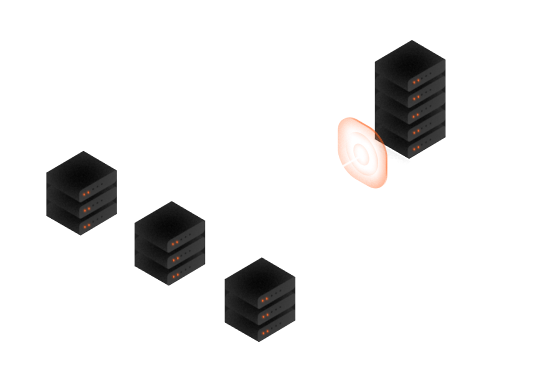 Always-on DDoS threat detection across multiple network layers.